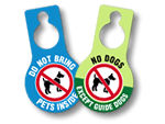 No Pets-Door Hangers