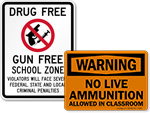 No Weapons in Schools