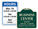 Office Hours Signs
