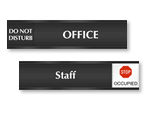Office Sliding Signs