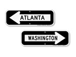 One way signs for your city