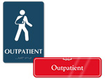 Outpatient Door Signs