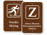 Park Guide Signs - N to Z