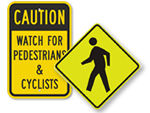 Pedestrian Crossing Signs