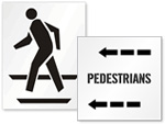 Pedestrian Stencils