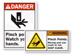Pinch Point Labels