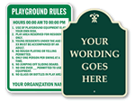 Custom Playground Signs