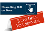 Please Ring Bell Signs