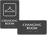 Changing Room Signs