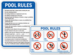 Swimming Pool Rules