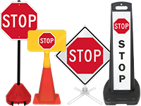 Portable Stop Signs
