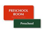 Preschool & Nursery Signs