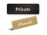 Private Room Signs