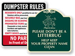 Property Rules Signs