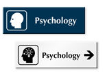 Psychology Door Signs