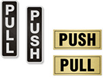 Push Pull Signs | Push Pull Door Signs