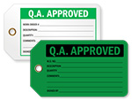 QA Approved Tags