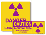 Radiation Area Signs