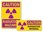 Radiation Labels & Stickers