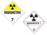 Radioactive Placards
