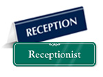ADA Reception Signs