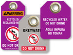 Reclaimed Water Tags