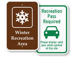 Recreation Signs
