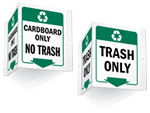 Recycle Projecting Signs