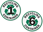 Recycling Bin ID Signs