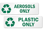 Recycling Bin Labels