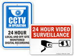 Remote Surveillance Signs