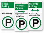 Reserved iParkingSigns
