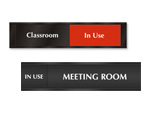 Room In Use Signs