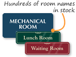 Room Signs by Name