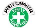  Safety Committee Hard Hat Stickers