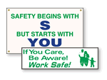 Safety Message Banners