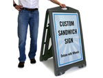 Sandwich Board Signs – Totally Custom