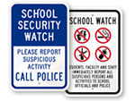 School Watch Signs