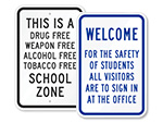 School Property Signs