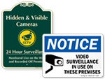 Security Camera Signs