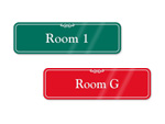 ShowCase Room Number Signs