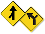 Side Road Signs