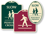 SignatureSigns™ – Pedestrian Traffic Signs