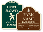 Designer Playground Signs 