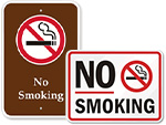 Smoking Prohibition Signs 
