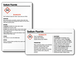 Sodium Fluoride GHS Labels