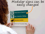 Stacking Door Signs