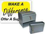 Suggestion Boxes & Signs