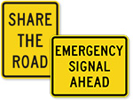 Supplemental Traffic Signs