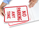 Temporary No Parking Signs